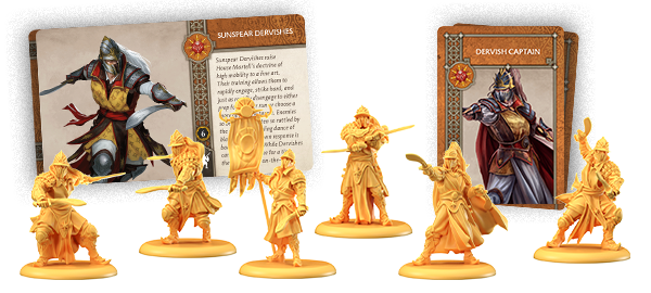 A Song of Ice and Fire : Tabletop Miniatures Game - Sunspear Dervishes